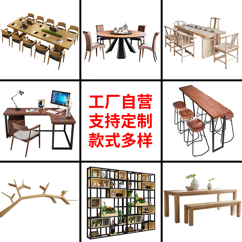 Solid wood dining table with original oak large board table separator, window sill table top floating board bar counter top pine wood solid board