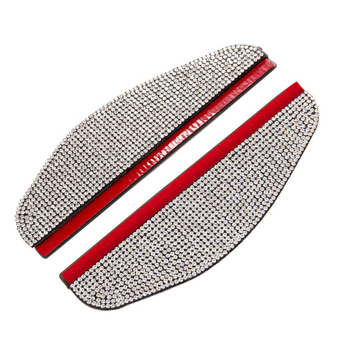 Car rearview mirror rain-proof rain-studded diamond anti-reflective Yiwu new rain-proof car reversing mirror rain eyebrow