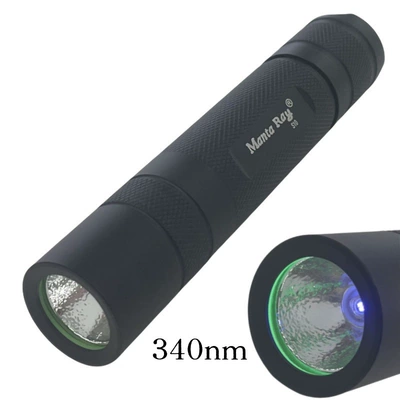 310 340nm UV 18650 – UV fənərlər - s10-340nm-120mw-single-flashlight