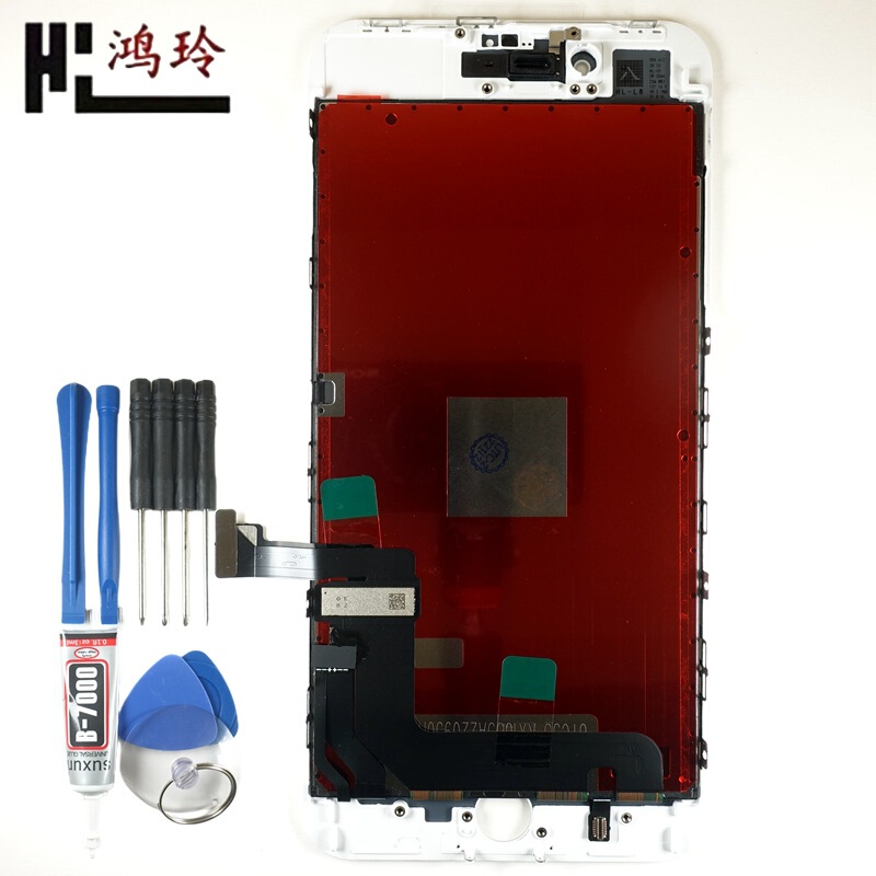 Hongling original suitable for Apple 8plus mobile phone screen assembly iphone 8p LCD screen inside and outside screen