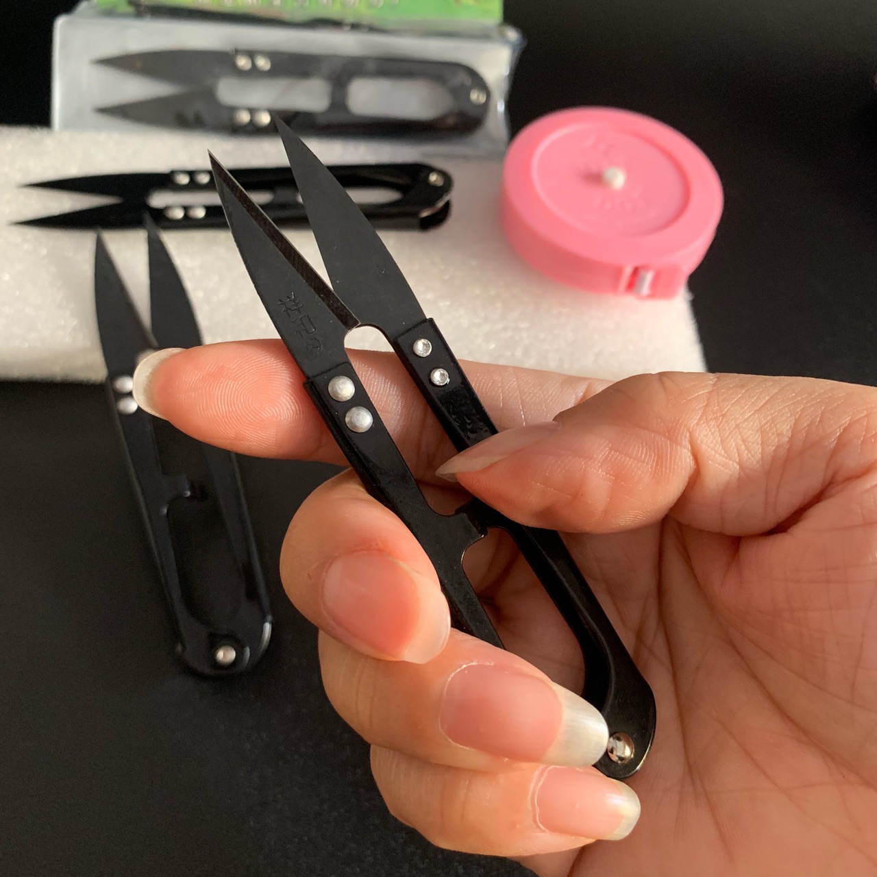 供应小纱剪剑龙祥和品牌小剪刀皮革十字绣家用专用小纱剪批发