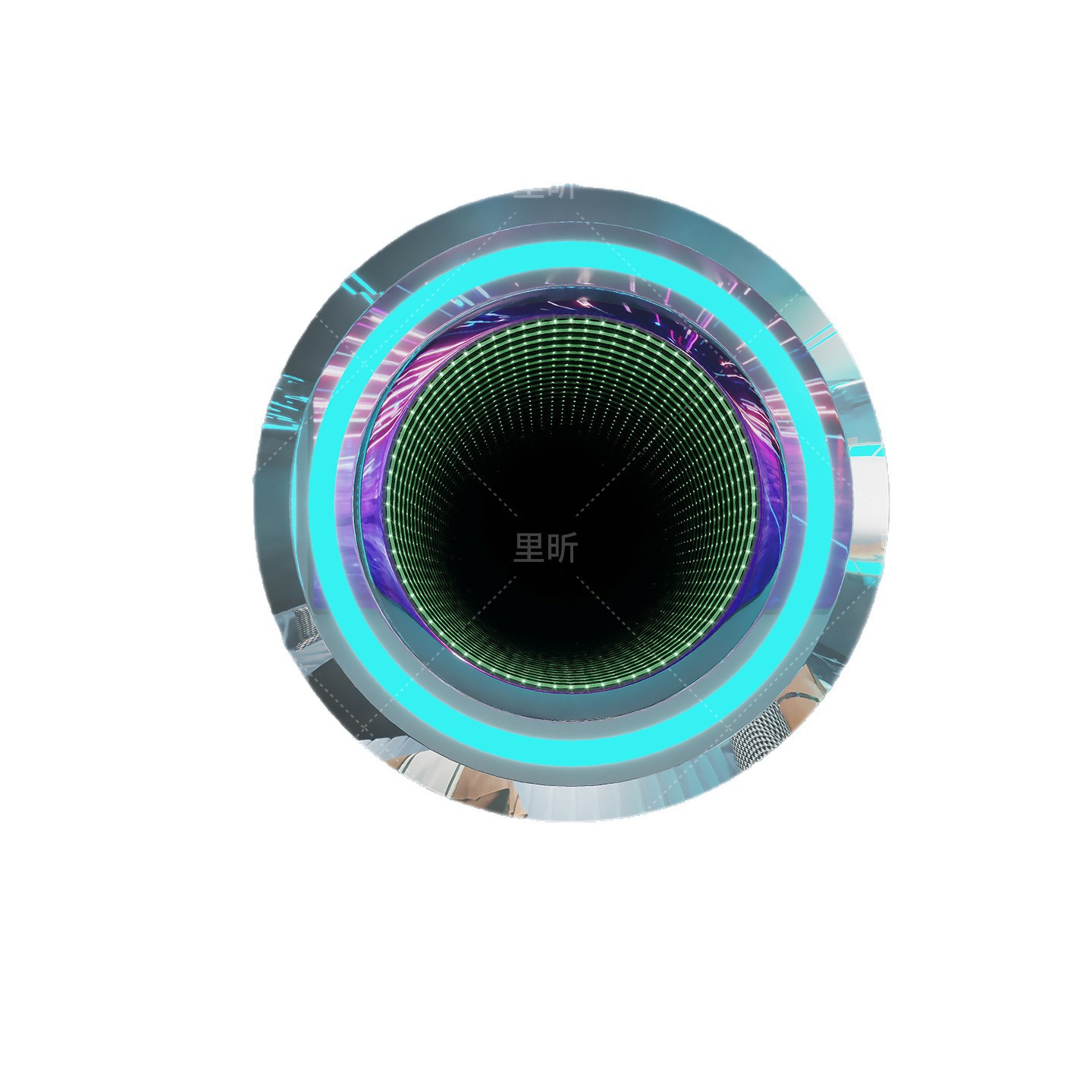 Módulo de modelado de abismo creativo personalizado KTV bar sala de deportes electrónicos café de red fondo pared atmósfera decoración de módulo de metal