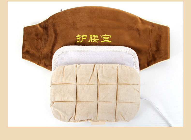 Electric Moxa Heating Pad Ai Jiu Bao Warm Compress Wrap for Waist Knees and Abdomen Home Moxibustion Care preparation