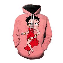 �羳��ʿ3d����ӡ������ñ��Betty BOOP �ܱ���ñ������