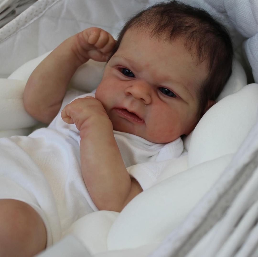49cm simulación bebé reborn muñeca transfronteriza e-commerce suministro entrega de una sola pieza Amazon