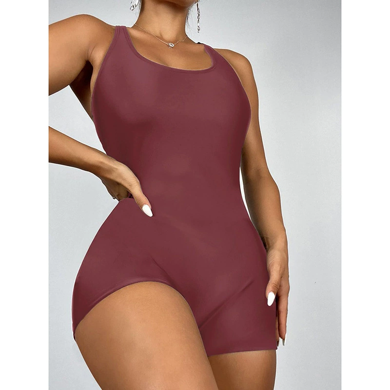 Эластичный купальник, европейский стиль, обтягивающий, slim fit