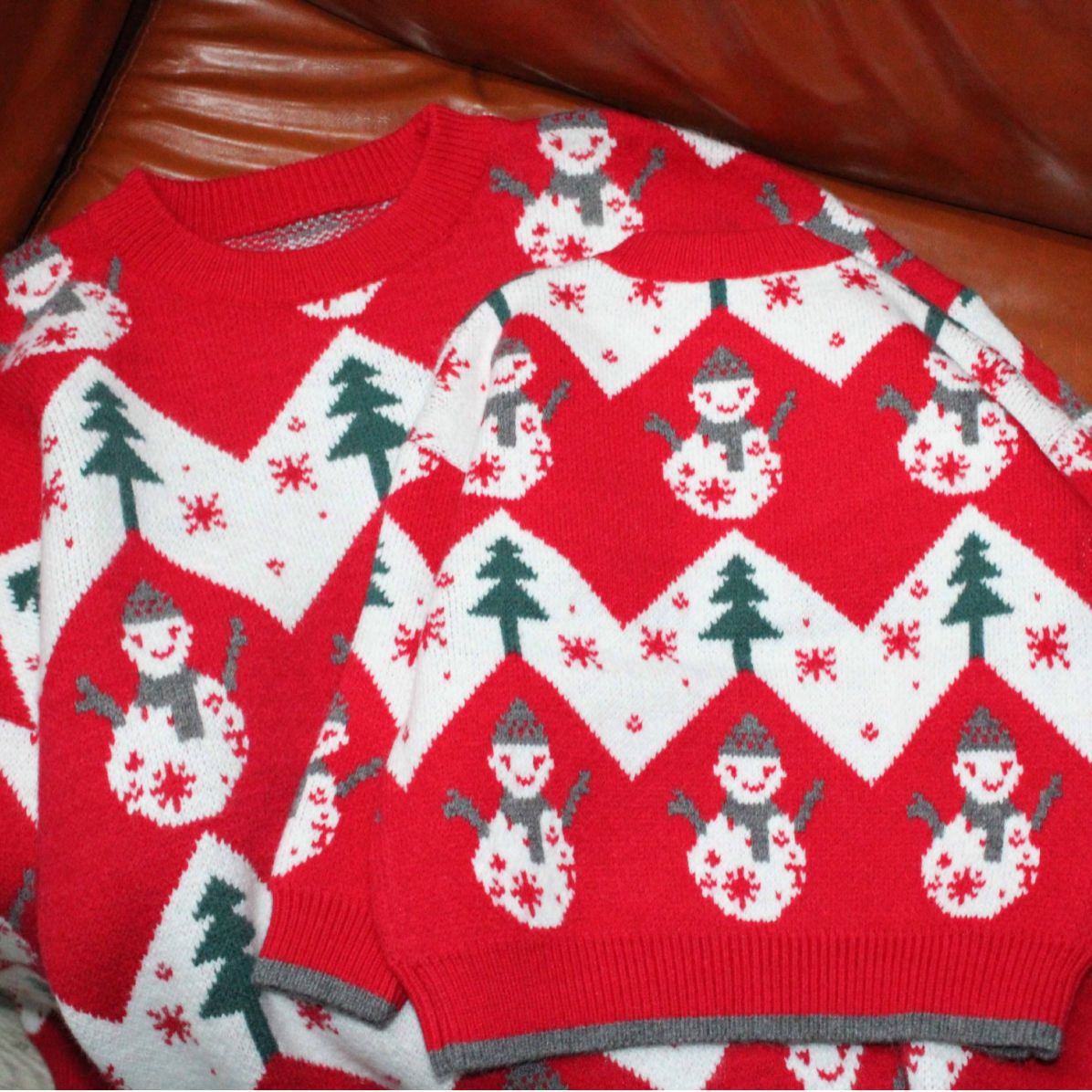 Suéter DE LOS NIÑOS 2024 rojo polar forrado de lana de invierno de la Navidad DE LOS NIÑOS engrosados de invierno Bebé niños