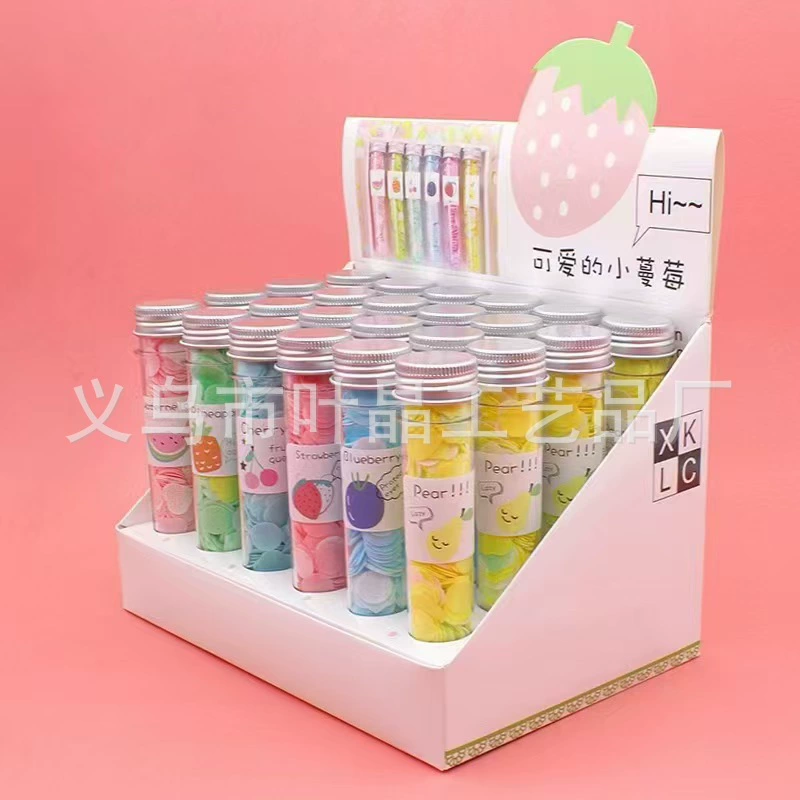 Открытый портативный мытье рук для путешествий Одноразовые бумажные мыла для пробирки с мылом в бутылках с цветочным мылом