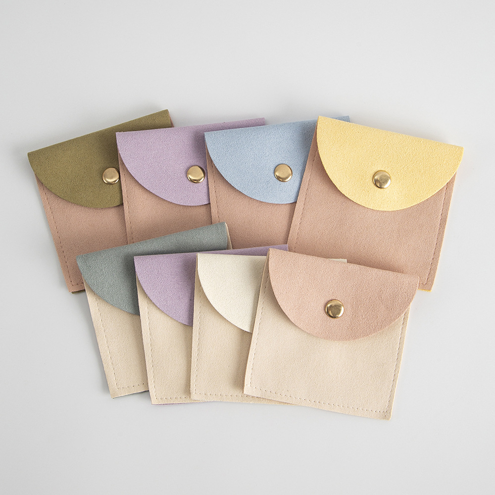 1 Piece Quantity 1 Piece Cloth Simple Style Holiday Daily Color Block Jewelry Packaging Bags
