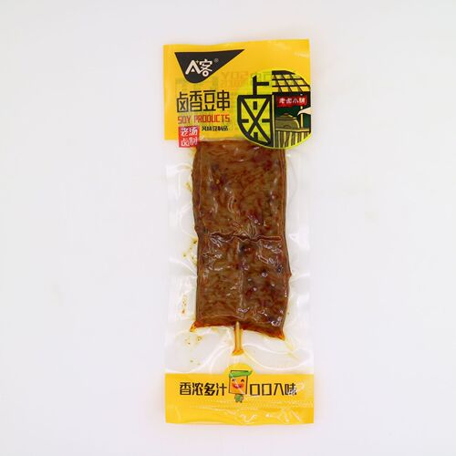 Ake Lu Xiang Dou Chuan: 50 packs of tender bean threads, dried tofu, spicy strips—small-packaged, spicy and numbing bean-based snacks, a Shandong specialty.