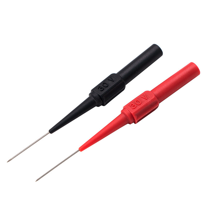 Sonda de prueba de reparación de automóviles línea de punción de señal aguja reloj palo de alambre resistente a altas temperaturas 2MM4MM reloj Universal pluma sonda image 11