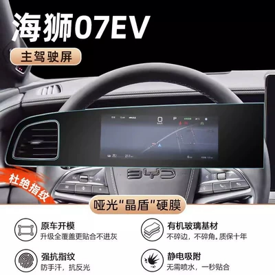 Car interior film Supplies Gear Buttons, Central - hiace-07-main-driver-matte-crystal-shield-duravision