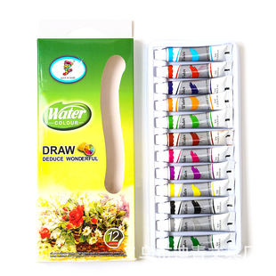 ǧɫ��ؐ 12ɫ9mlˮ������X�ܹܺ��b��ͯ�L��DIY�T��  Դ�^�S��