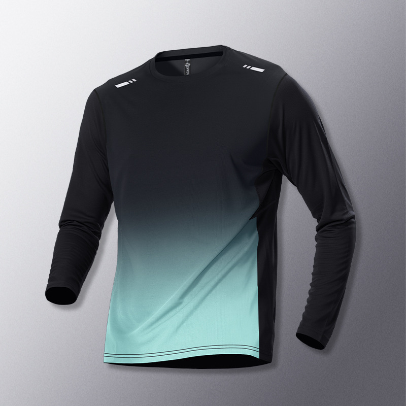 速乾性 Tシャツメンズスポーツスーツルーズアイスシルク夏フィットネス服トレーニングランニング服半袖トップ|undefined