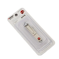 Omeda A3070 Large Beveled Nail Clipper with Single-Component Packaging, Stainless Steel Beveled Tip Nail Clipper