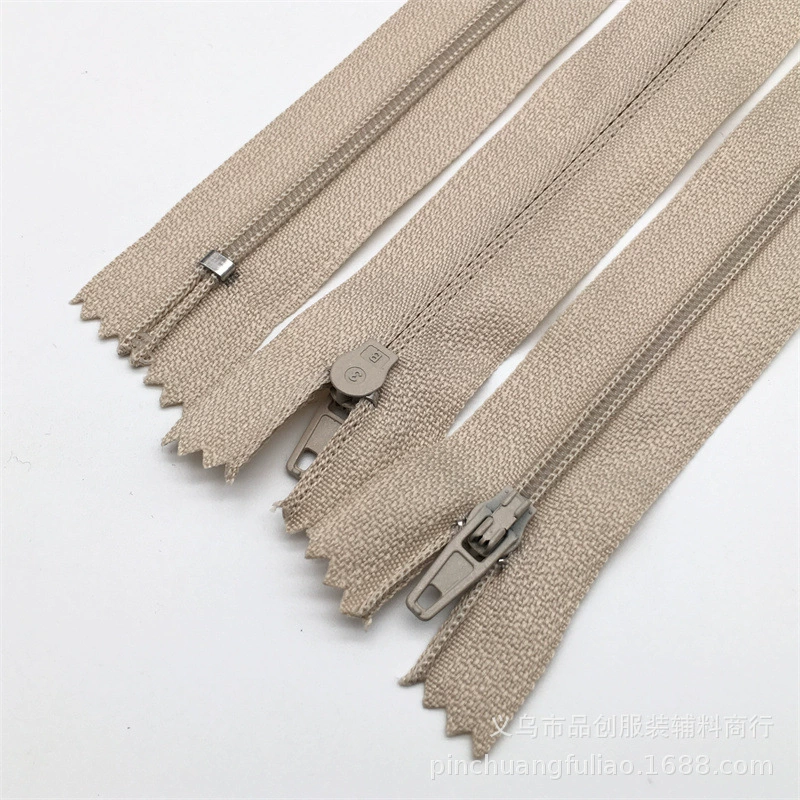 Nylon trousers with zipper, wholesale