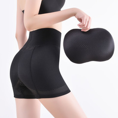 High-waist fake cross-fake butt safety pants butt enlargement artifact buttock lifting underwear all-in-one belly tightening crotch enlargement pants summer
