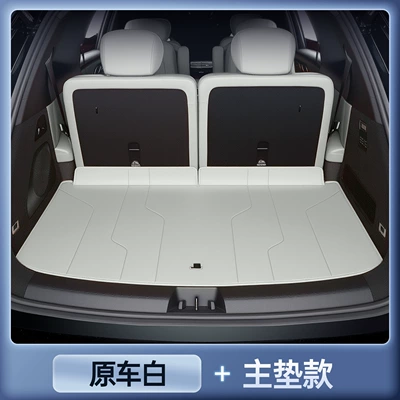 Trunk Mat: Wei brand V9X exclusive interior - premium-selection-original-car-white-main-mat-weipai-v9x-extended-version