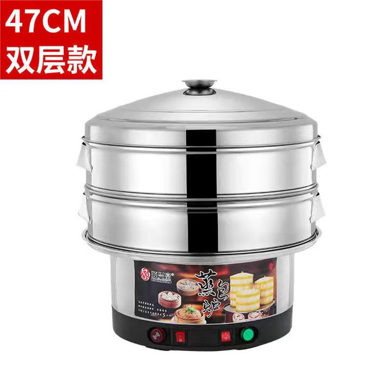 vapor eléctrico comercial de gran capacidad 304 vapor eléctrico vapor eléctrico multicapa de acero inoxidable vapor horno de vapor vapor universal