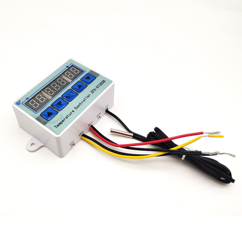 ZFX-ST3008 Microcomputer temperature controller three display intelligent high precision temperature controller adjustable temperature switch