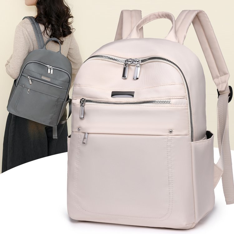 Nuevo estilo de ocio personalidad urbana tela de nylon temperamento de gran capacidad fábrica de mochilas al por mayor exportación de comercio exterior transfronterizo