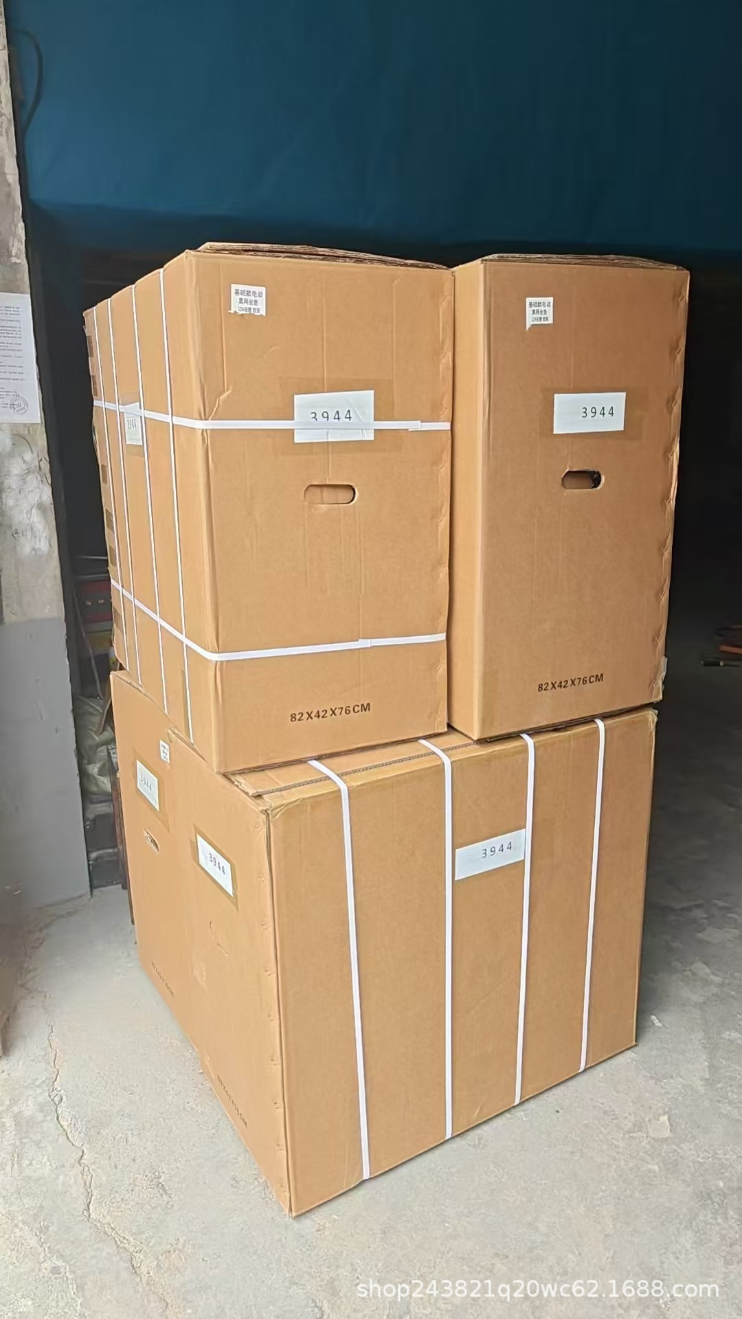 Electric Wheelchair Export Custom-Made Four-Wheel Folding Mobility Aid for the Elderly and Disabled, Electric Mobility Scooter Cross-Border