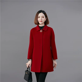 女式毛呢外套;大码毛呢外套;羽绒服