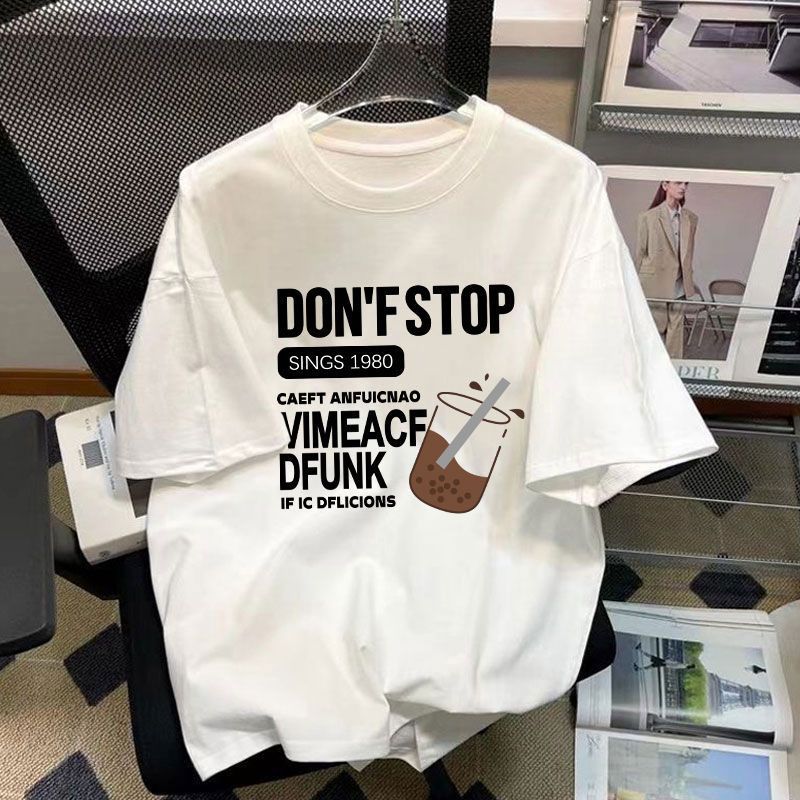 Summer cotton retro fashionable T-shirt