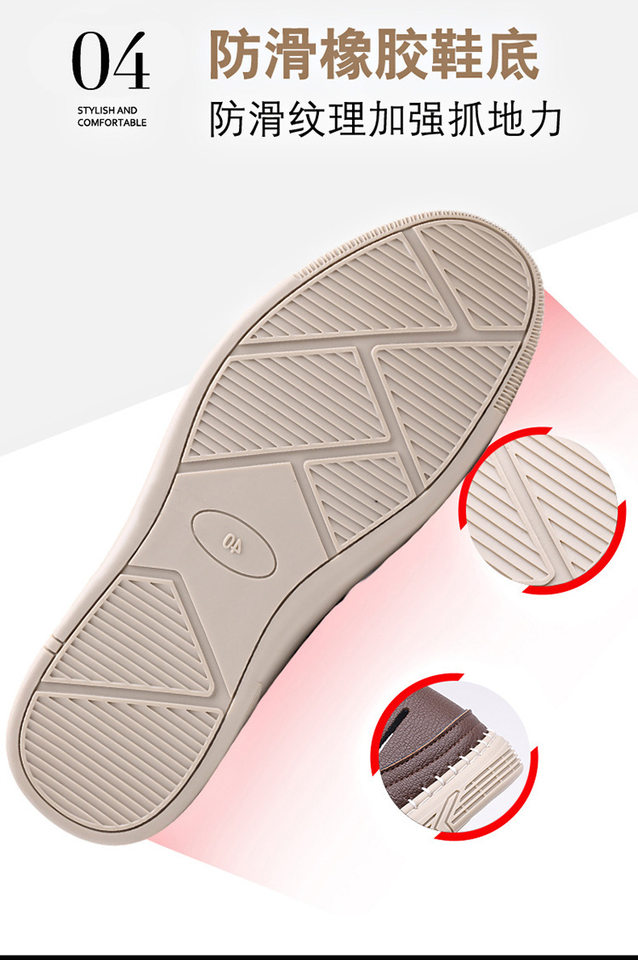 Giày lười sandal nam thoáng khí khoét lỗ, mũi tròn, đế cao su chống trượt — Màu nâu, màu đen chi tiết 10