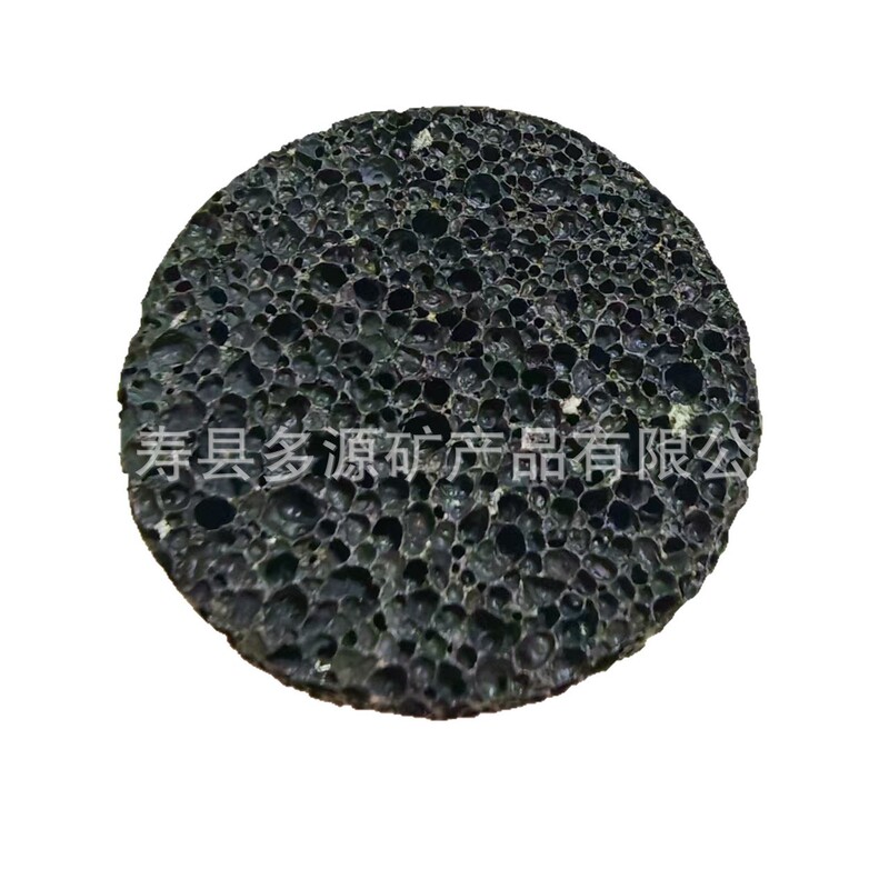 黑色圆饼火山岩香薰石火山石家用卫生间扩香石室内房间持久留香|undefined