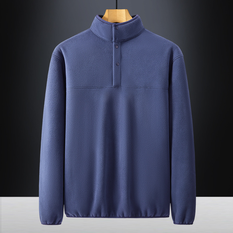Fleece Sweatshirt Jacket Men's Autumn and Winter Thickened Warm Vertical Collar Fleece Jacket plus size Jacket Fleece Sweatshirt Jacket Men's Autumn and Winter Thickened Warm Vertical Collar Fleece Jacket plus size Jacket