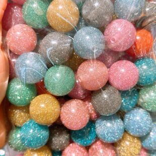 16MM��֬���ɫ����ɢ�鴮��ɢ��diy�����܇���֙C�diy�Ʒ���