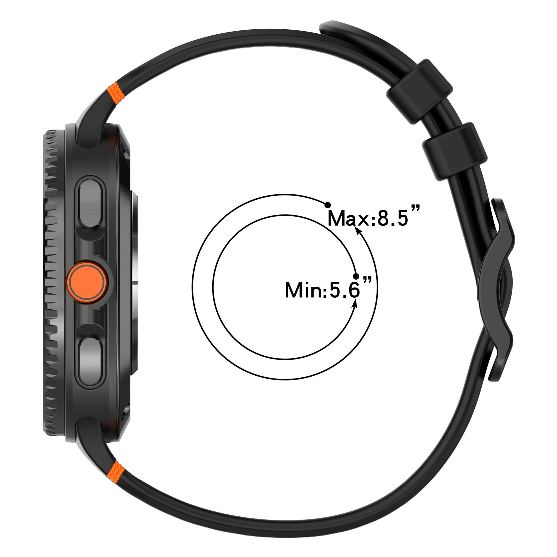 Zhihong, подходит для Samsung Galaxy Watch8, фирменный шов, классический с перфорацией дышащий ремешок 8Classic