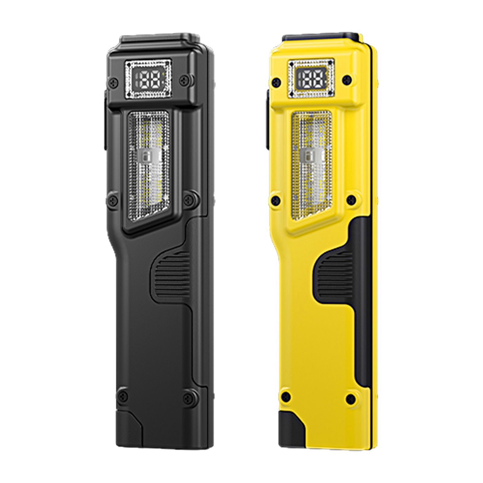 Nueva linterna táctica mini luz brillante EDC inteligente portátil luz de trabajo de visualización digital carga luz exterior multifuente image 6