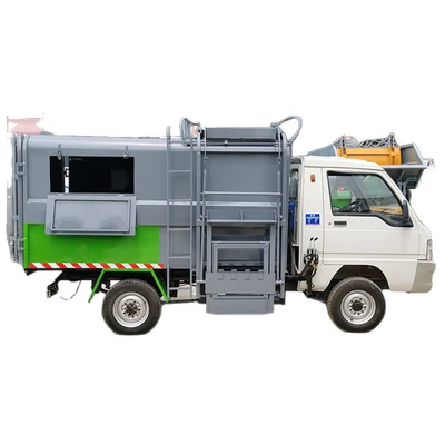 Side-Dump Garbage Truck, Elektrik zibil maşınları