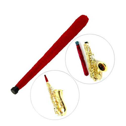Wholesale high-tone saxophone hairbrush, cleaning hairbrush tube brush, saxophone maintenance cleaning tools, accessories