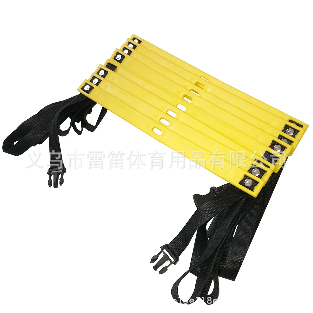Flexible ladder, football set for training, equipment for gym