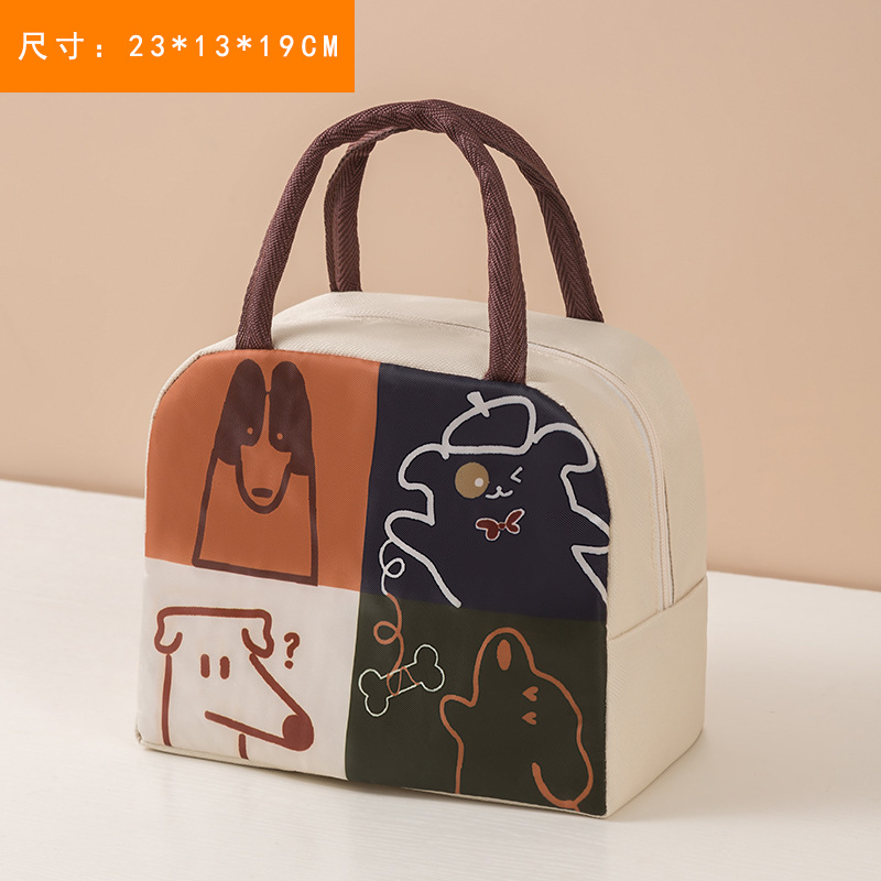 Bolsa de almuerzo de commuerzo de viaje, bolsa de aluminio grande, bolsa de almuerzo gruesa, bolsa de almuerzo, bolsa de almuerzo, bolsa de mano