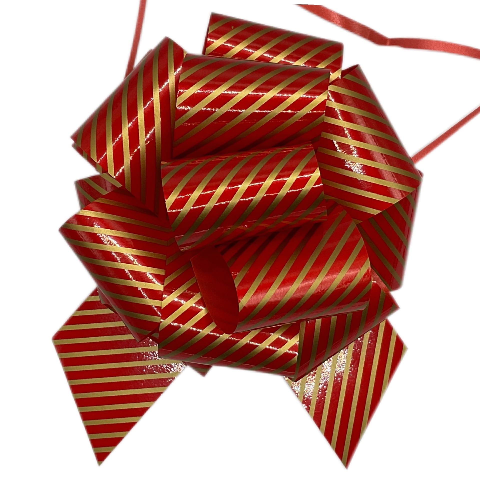Flor Tiradora Esférica de Cinta de Plástico para Fiestas y Decoración de Regalos