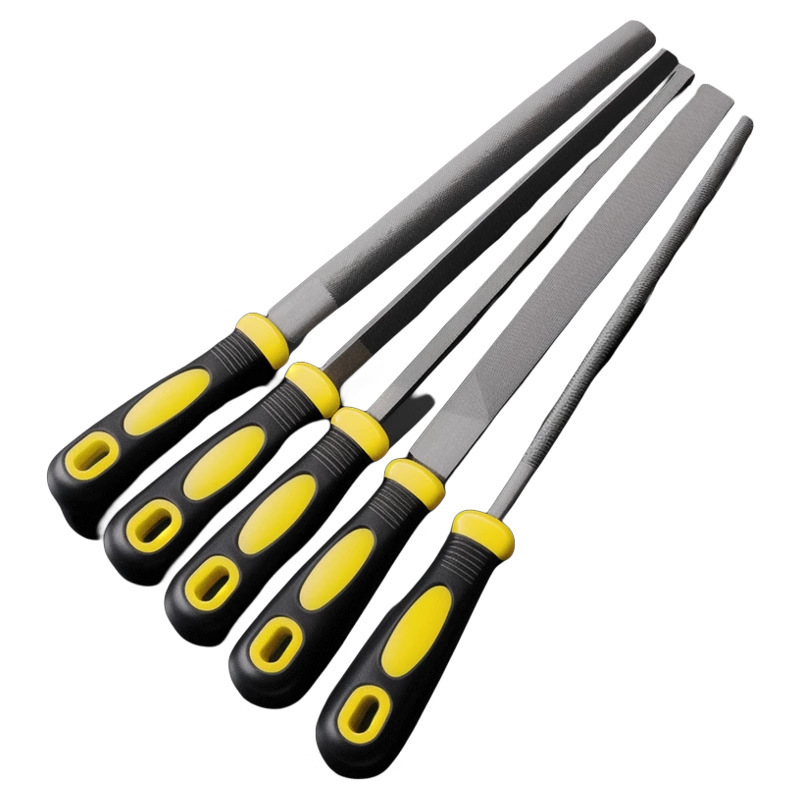 【新規0.01送料無料】ヤスリ 研磨工具 金属木工ヤスリ 三角中歯細目 小ヤスリ|undefined