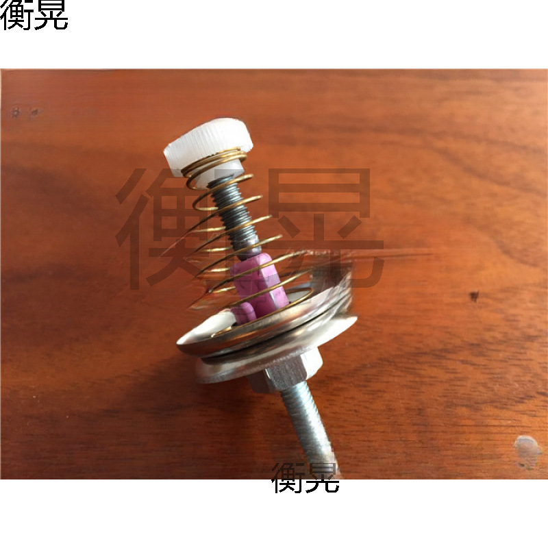 弹簧夹纱器压线器过纱器氧化铝陶瓷耳带绳张力器夹线器