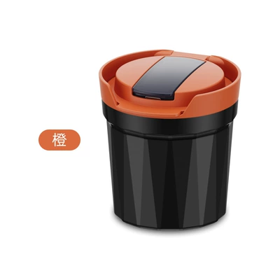 Car ashtray Built-In Tungsten Wire Lighter - orange