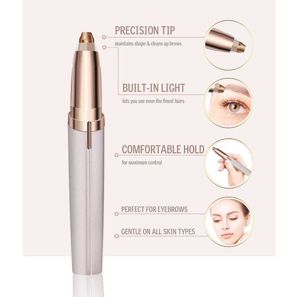 Compact Electric Eyebrow Trimmer