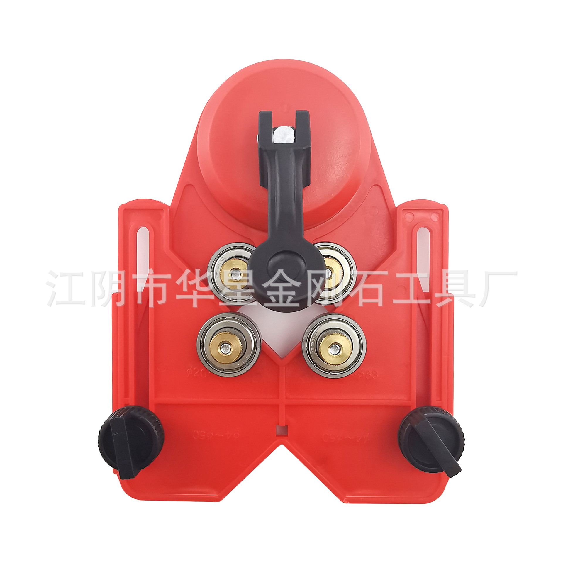 吸盘定位转轴轮瓷砖打孔吸盘华星定位开孔器