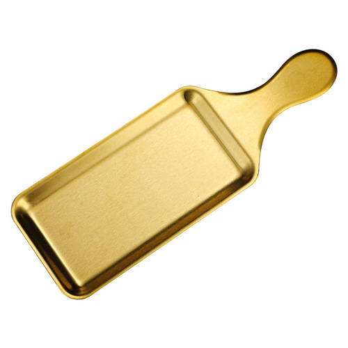 304 stainless steel barbecue plate Korean barbecue plate snack dessert plate fried skewers plate pizza sushi plate rectangular plate