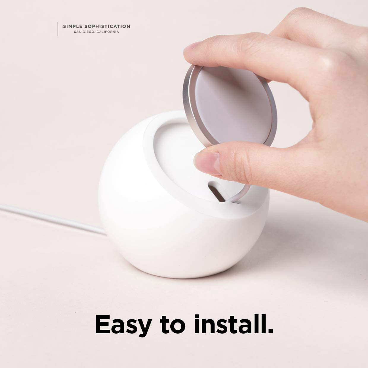 Magsafe soporte para Apple 12 teléfono móvil magnético soporte de carga inalámbrica escritorio redonda silicona base de carga