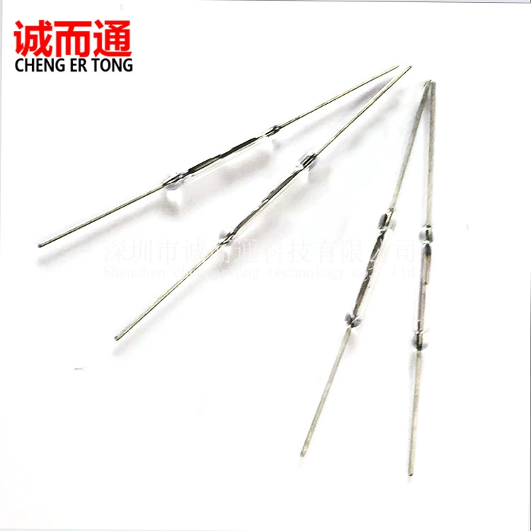 Сухой язычковый переключатель Магнитный переключатель управления 2*14 мм магнитный индукционный язычковый переключатель 2x14 мм длинный белый чувствительный Y213 нормально открытый