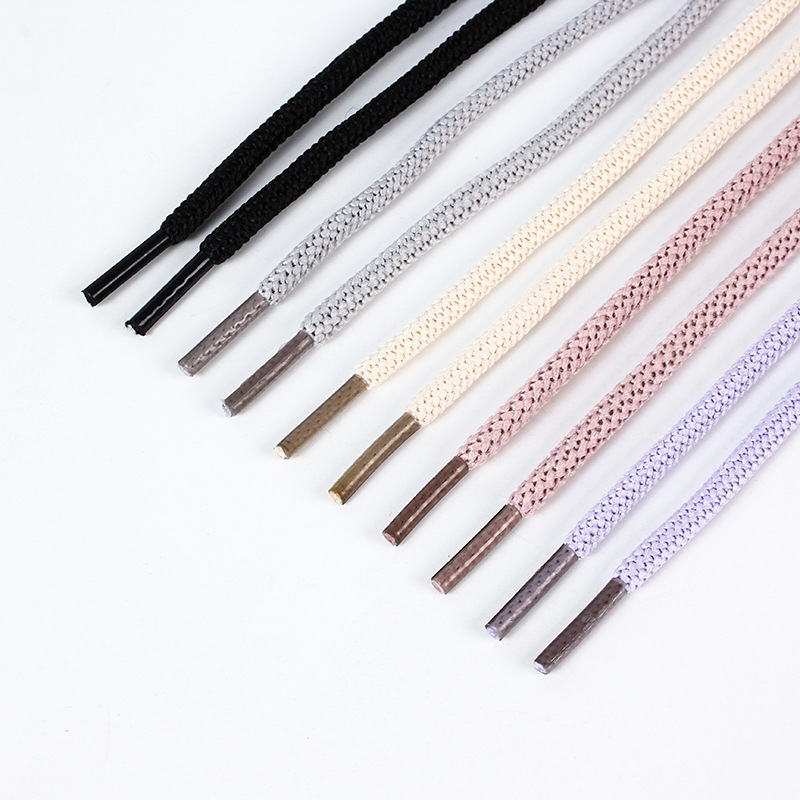 厂家直销花式钩针绳带鞋带裤腰绳圆绳帽绳服装辅料鞋材织带扎带