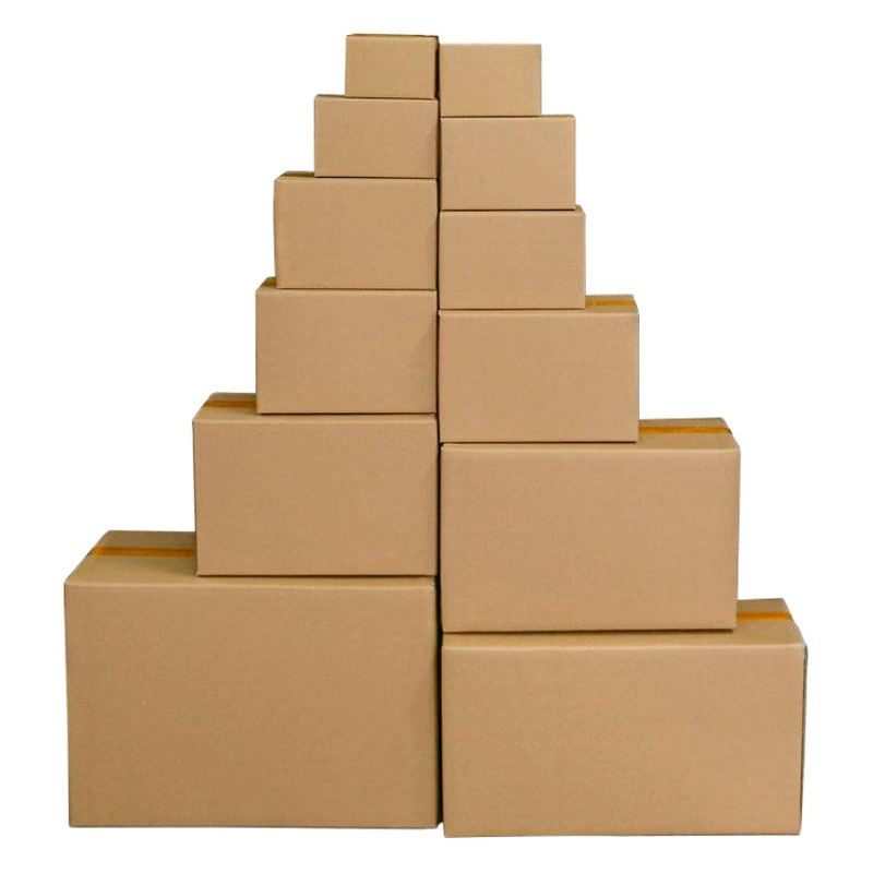 Упаковка Chuangqin 1-12, полу-высокая коробка на складе утолщенная прямоугольная Экспресс-упаковка движущаяся почтовая картонная коробка