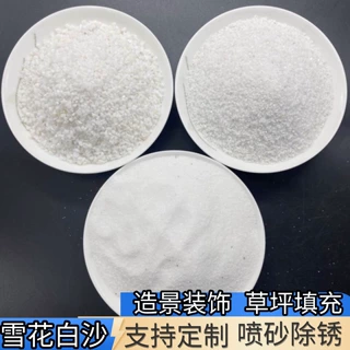 厂家供应白沙真石漆涂料白沙鱼缸造景底沙酒店灭烟沙儿童游乐场用